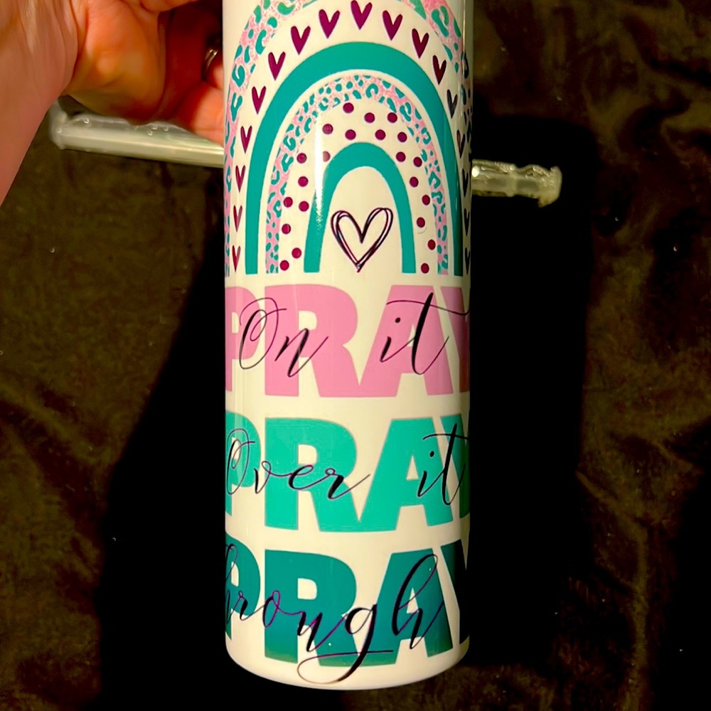 20oz skinny handmade tumbler